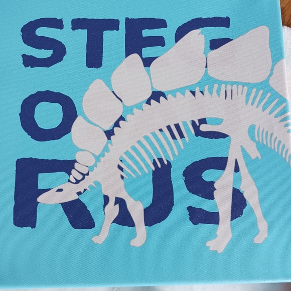 Dinosaur Art Canvas Wall Decor, Set of 3 - Picture 7 of 13